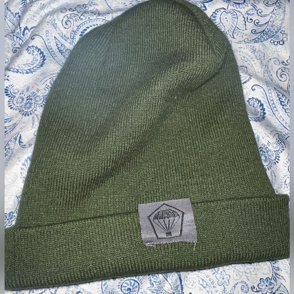 Tacpack Olive Green Winter Beanie Hat
